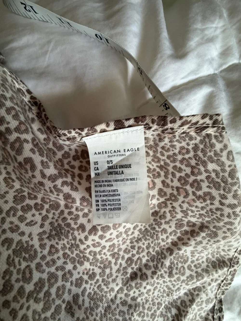 American Eagle Leopard Print Large Versatile Scarf